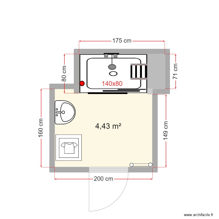 BOUDAN plan projeté. Plan de 0 pièce et 0 m2