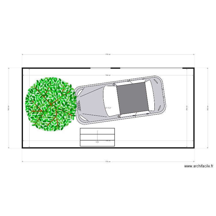 PARKING ETAT ANTERIEUR. Plan de 0 pièce et 0 m2