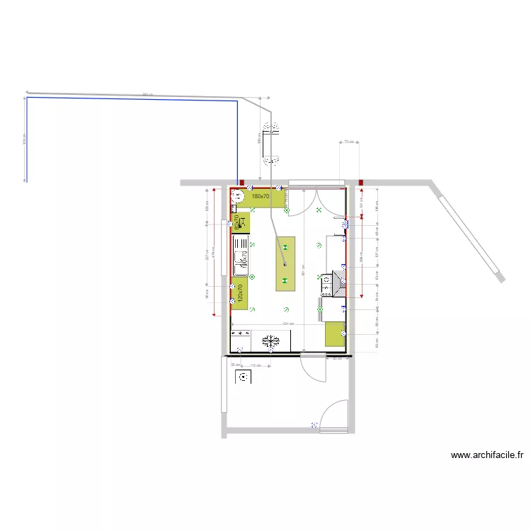 Labo CARABONY Agencement 2. Plan de 