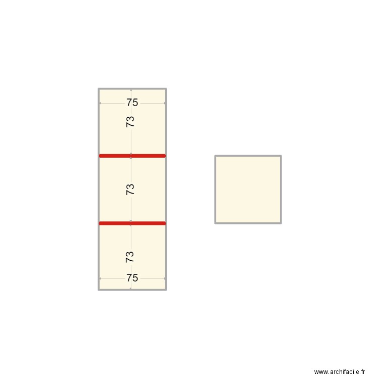 Poutre 02. Plan de 0 pièce et 0 m2