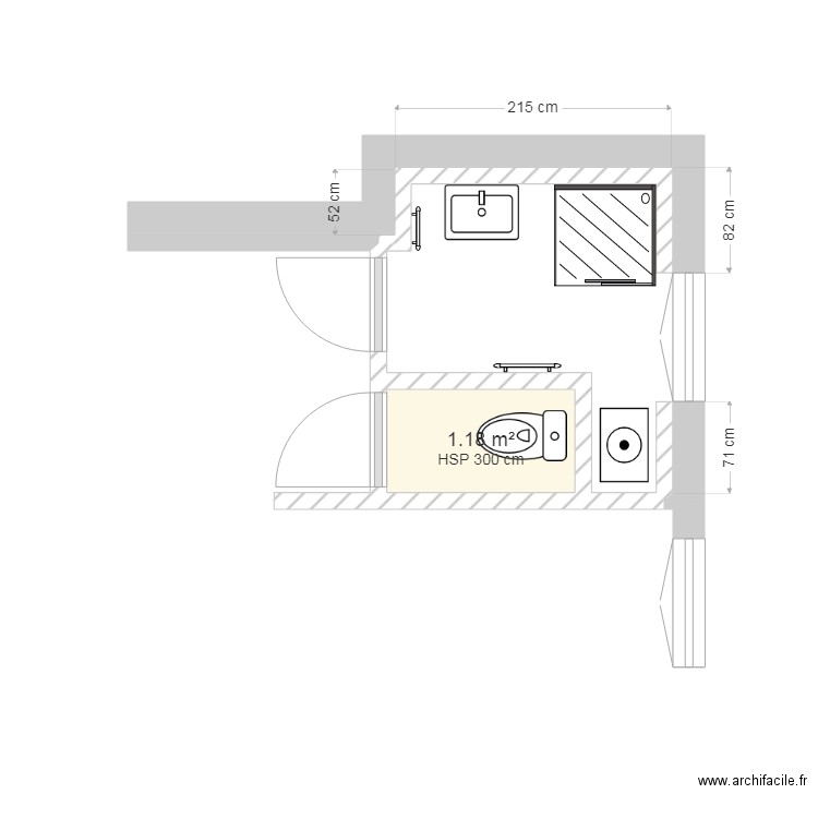 Projet 1 Charlotte grand appart. Plan de 0 pièce et 0 m2