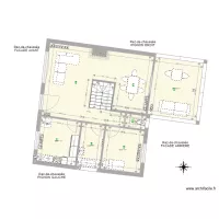 plan Rez-de-chauss&eacute;e Touati