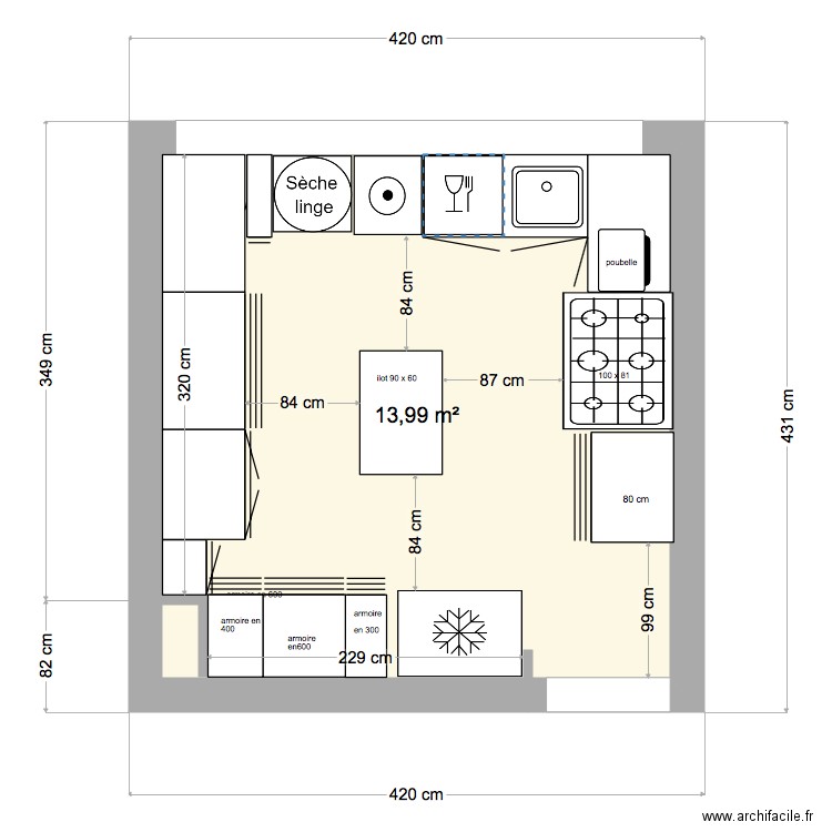 cuisine 2. Plan de 0 pièce et 0 m2