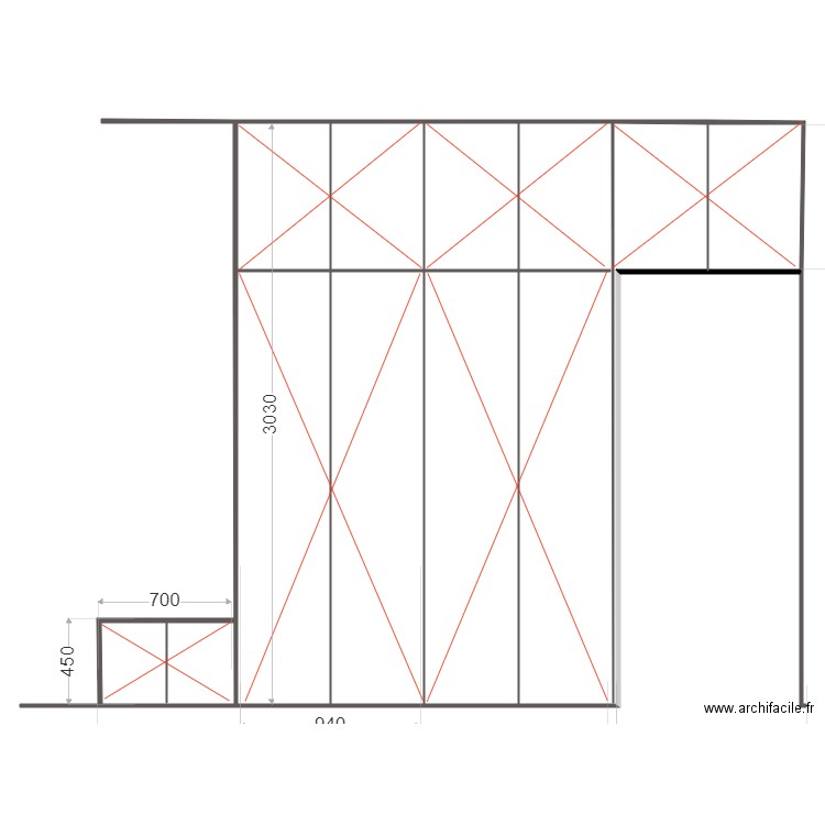 villebois placard entrée intérieur. Plan de 0 pièce et 0 m2