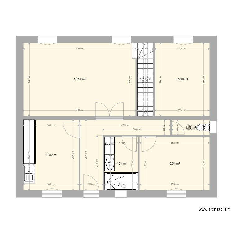 HENRI rdc. Plan de 0 pièce et 0 m2