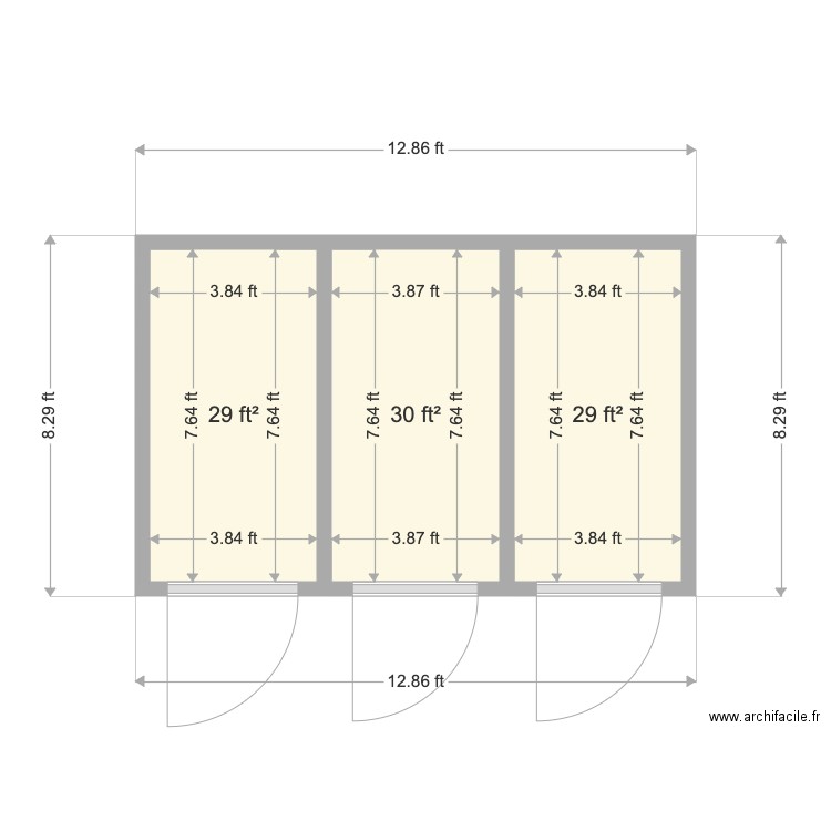 Ready. Plan de 0 pièce et 0 m2