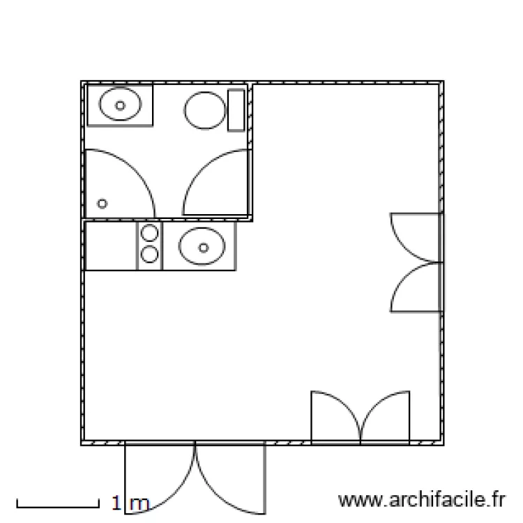 Chalet. Plan de Chalet. Plan de