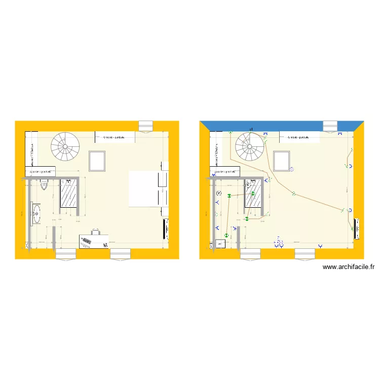 PLAN ET1. Plan de 