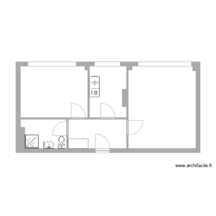 6 place Maurice de Fontenay . Plan de 