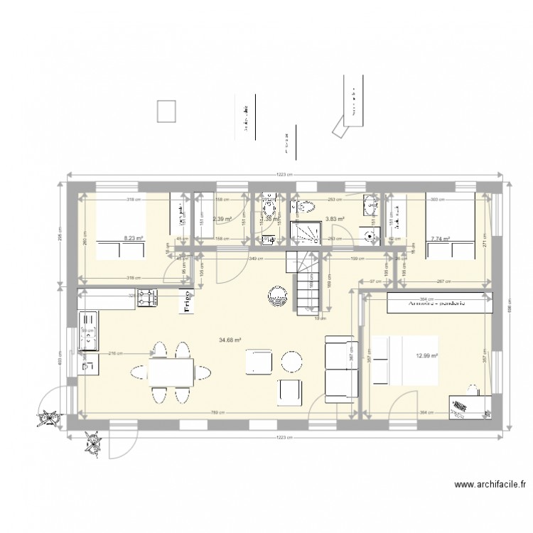 LTX Plan  1 . Plan de 0 pièce et 0 m2