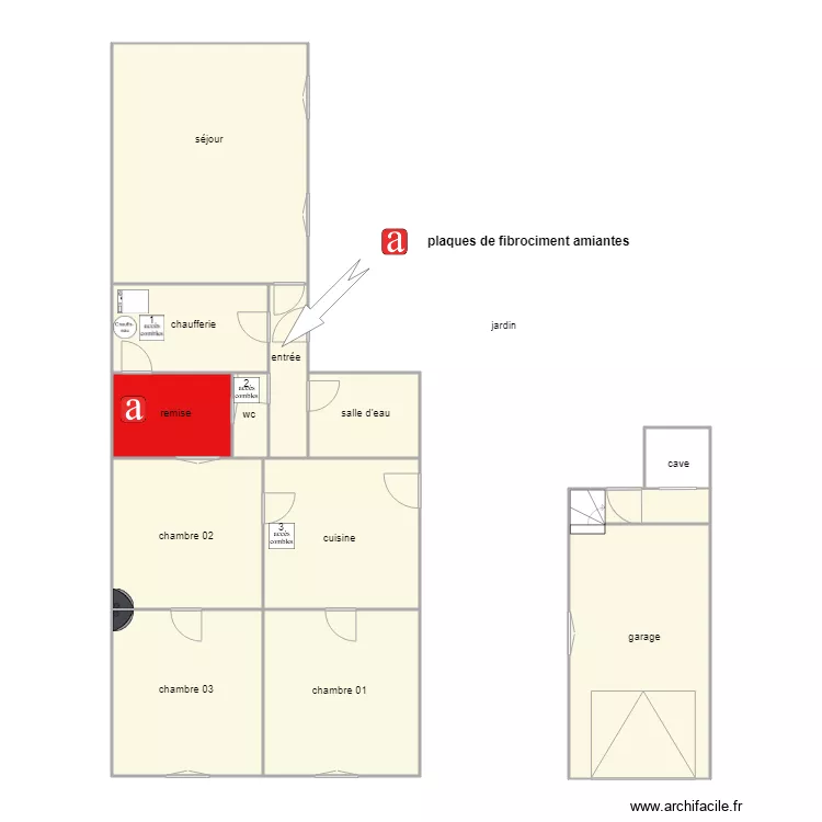 indivision auvinet am. Plan de 