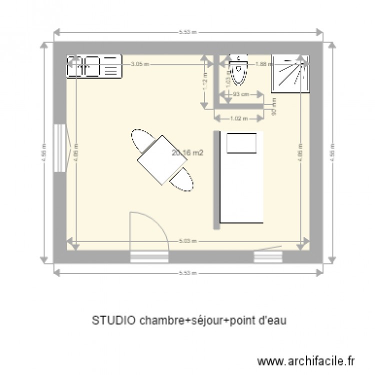 studio ARREST. Plan de 0 pièce et 0 m2