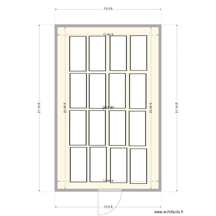 Rosebud. Plan de 0 pièce et 0 m2