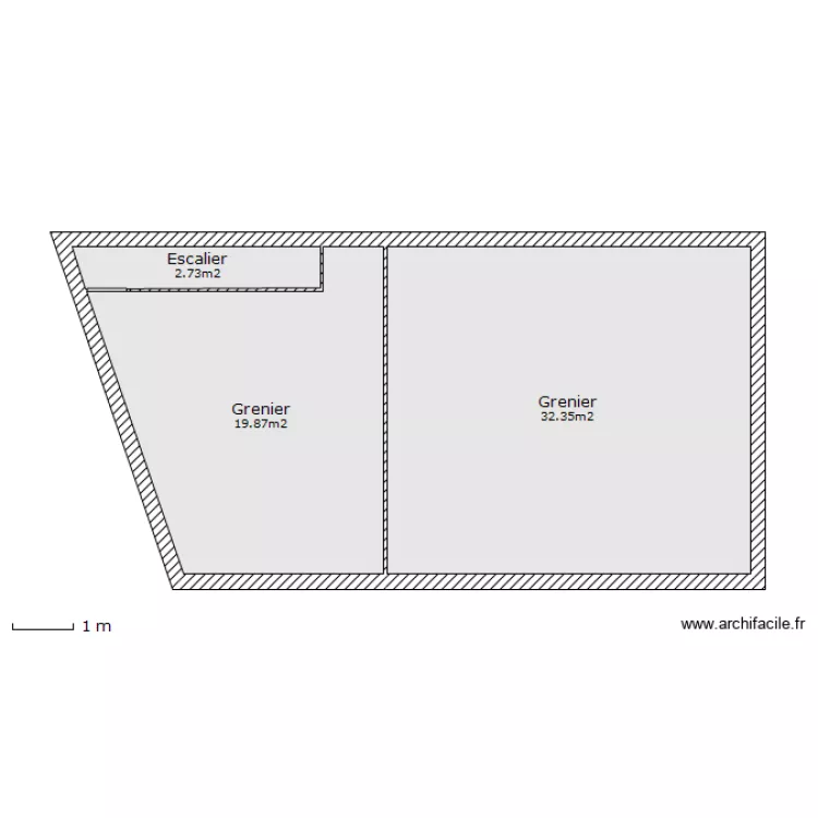 Brumaud étage. Plan de Brumaud étage. Plan de