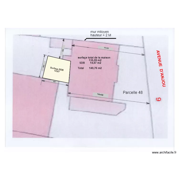 plan de masse. Plan de 