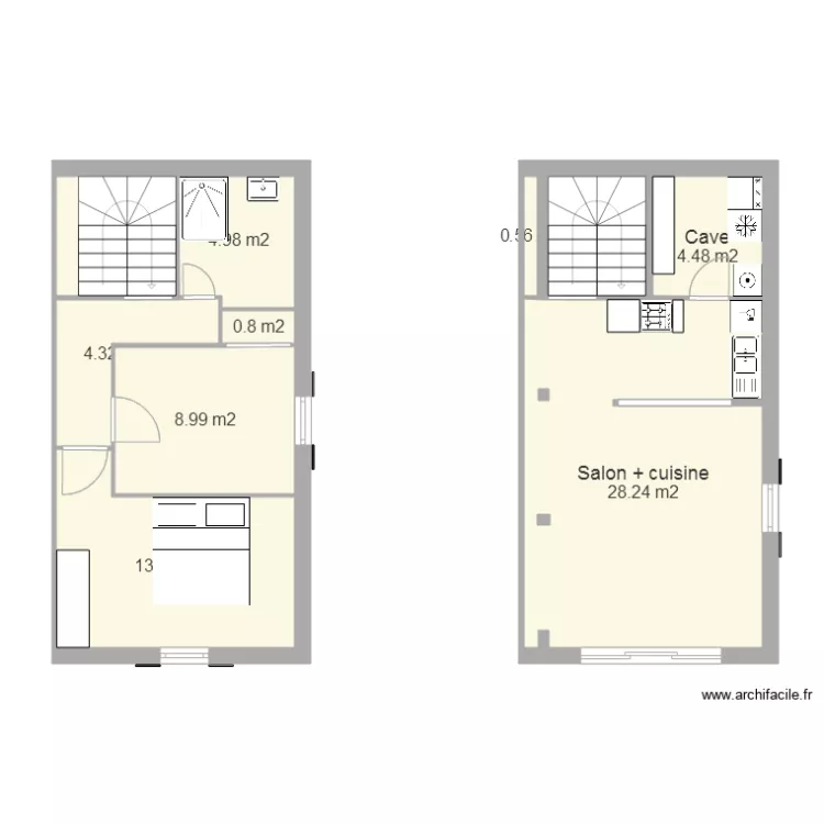 extension 17c. Plan de 