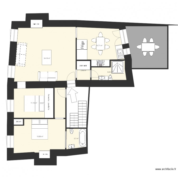 F23 CVL . Plan de 0 pièce et 0 m2