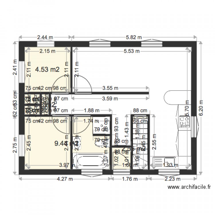 morestel 2. Plan de 0 pièce et 0 m2