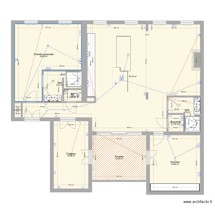 LouJo1 cuisine. Plan de 0 pièce et 0 m2