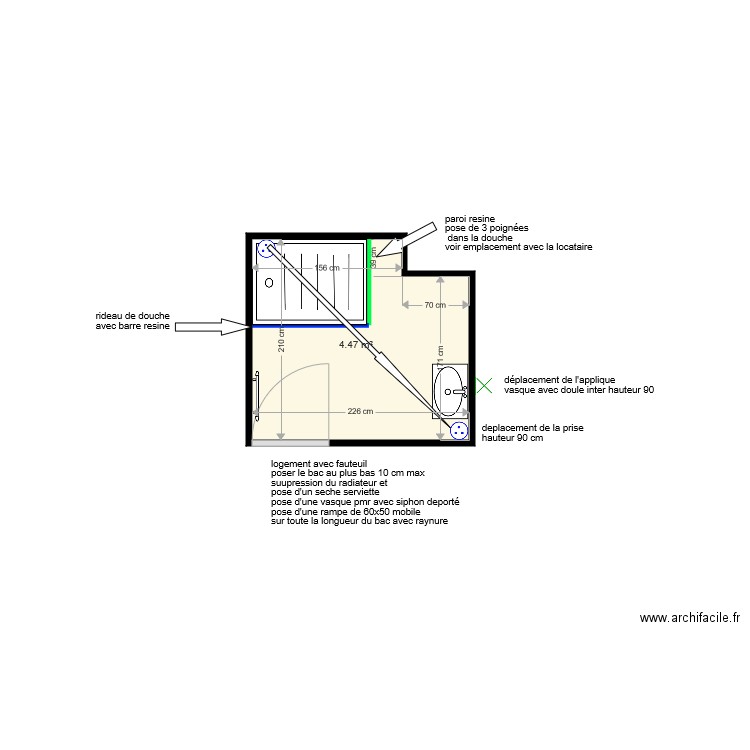 HAACK PAMELA. Plan de 0 pièce et 0 m2