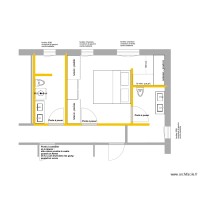 Plan SDB Chambre  Portes SAMSE