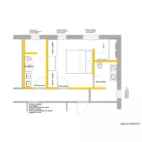 Plan SDB Chambre  Portes SAMSE