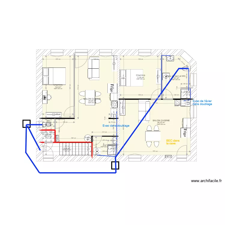 MAISON BENGY ELEC RDC. Plan de MAISON BENGY ELEC RDC. Plan de