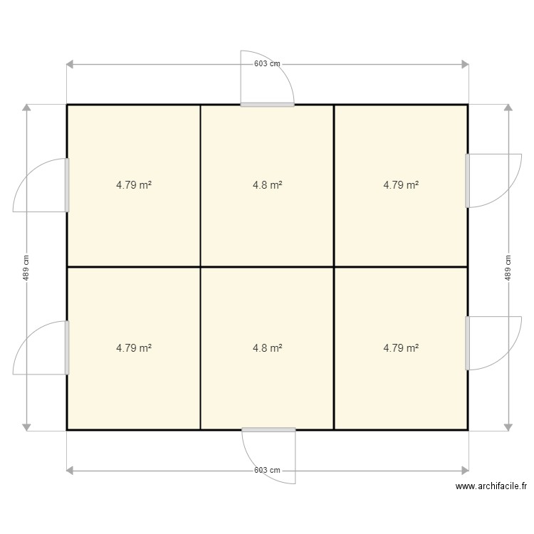 Axe Brignolles. Plan de 0 pièce et 0 m2