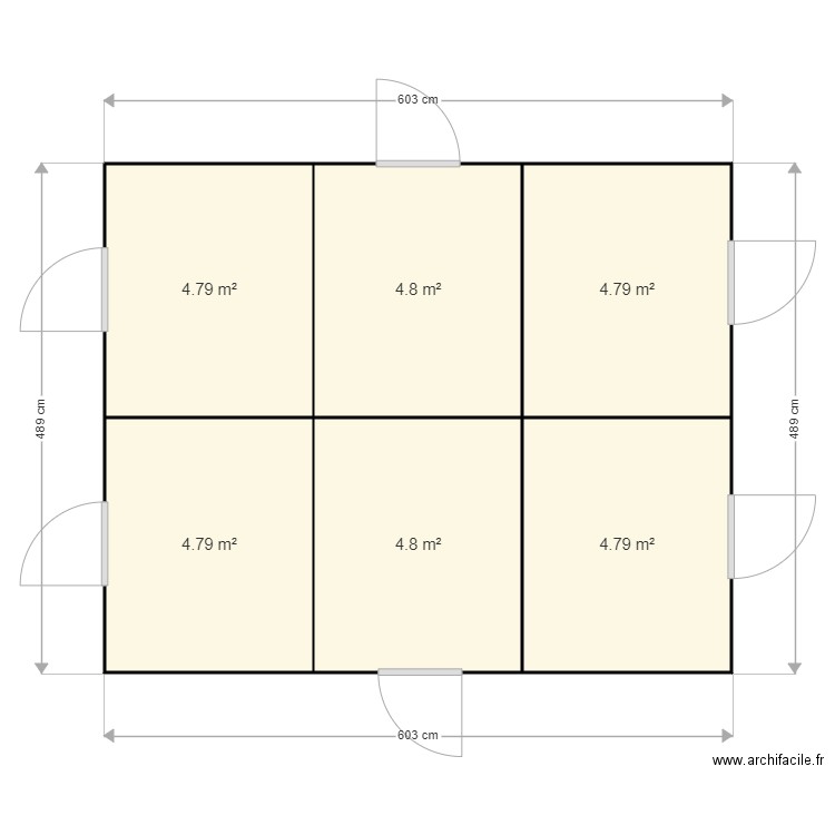 Axe Brignolles. Plan de 0 pièce et 0 m2