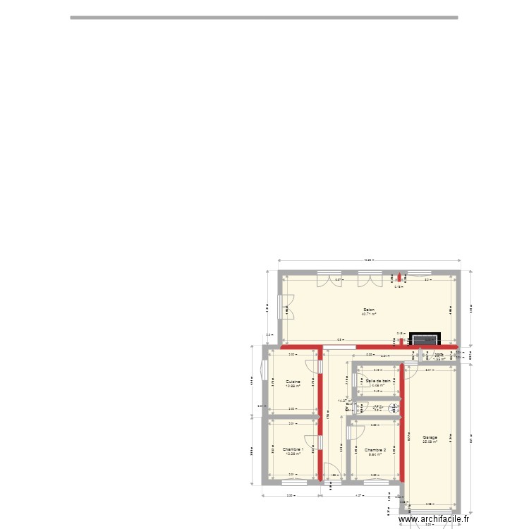 Maison Barzan Vierge pour modif. Plan de 0 pièce et 0 m2