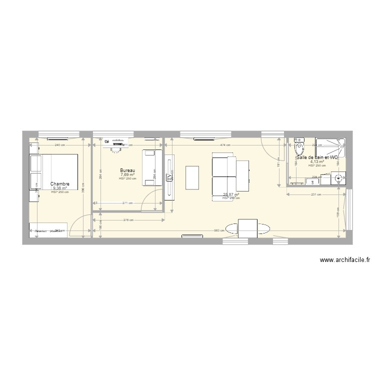 Plan GIF 2. Plan de 0 pièce et 0 m2