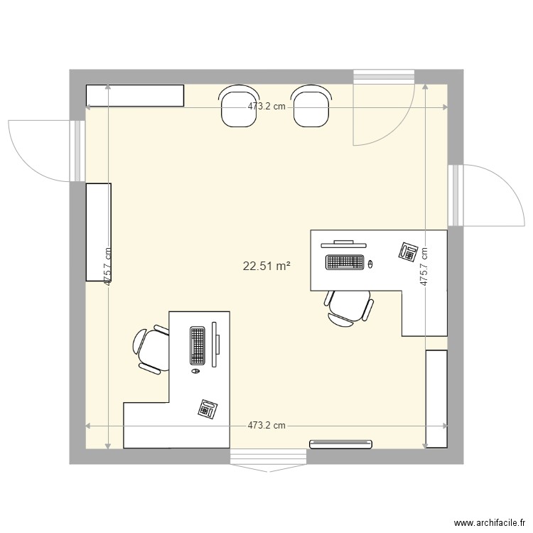 BTS SAM. Plan de 0 pièce et 0 m2