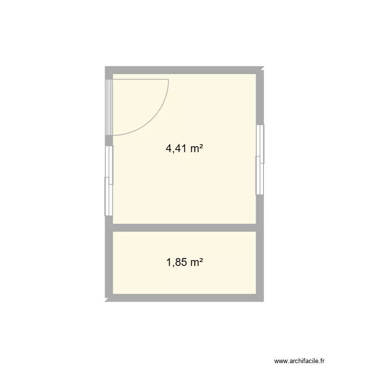 ACCUEIL CNRAO. Plan de 2 et 6 m² ACCUEIL CNRAO. Plan de 2 et 6 m²