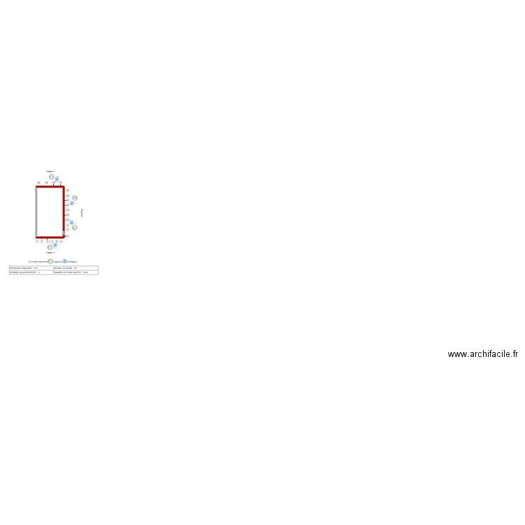 PETIT. Plan de 1 pièce et 16 m2