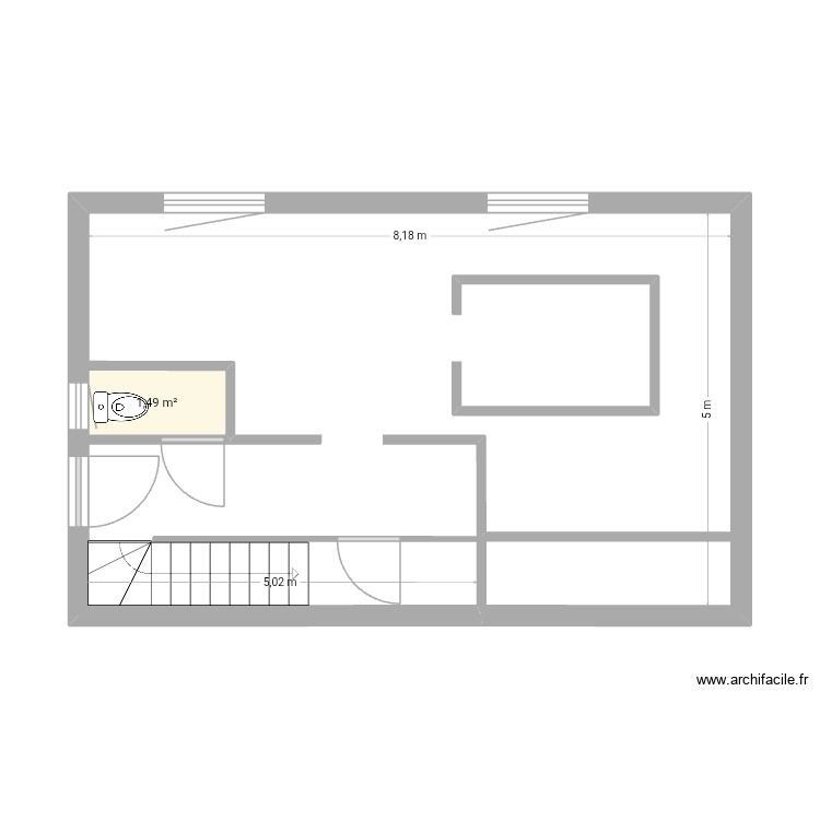 Rdc 18 cit&eacute; ste barbe. Plan de 0 pièce et 0 m2