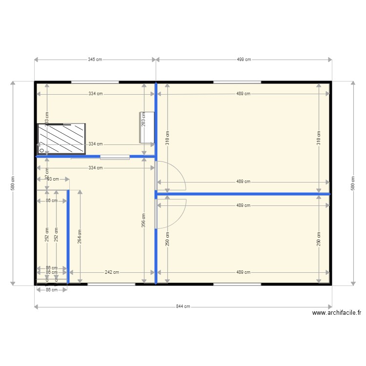 ETAGE DELASSUS SOLUTION 2. Plan de 0 pièce et 0 m2