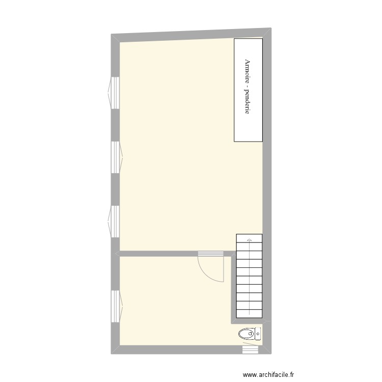 Etage. Plan de 0 pièce et 0 m2