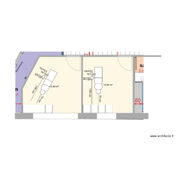 SO CLINIC 9 ET 10 3. Plan de 0 pièce et 0 m2