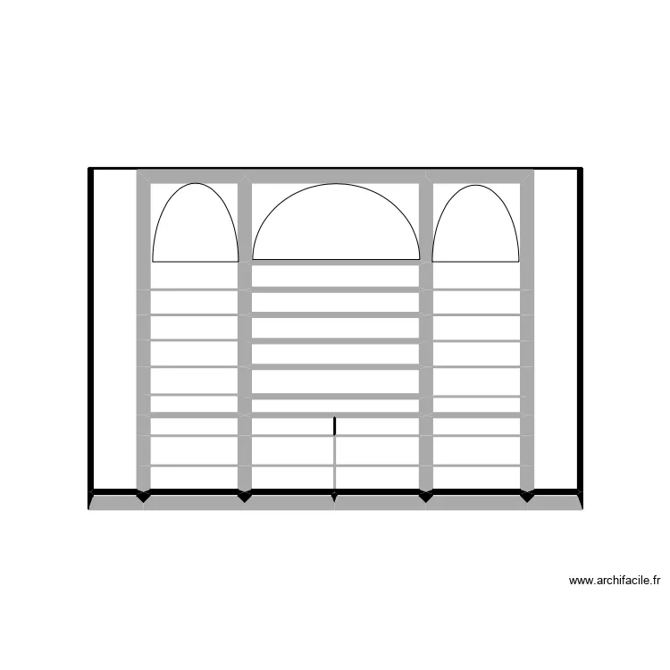 Anatole biblioth&egrave;que 5. Plan de 