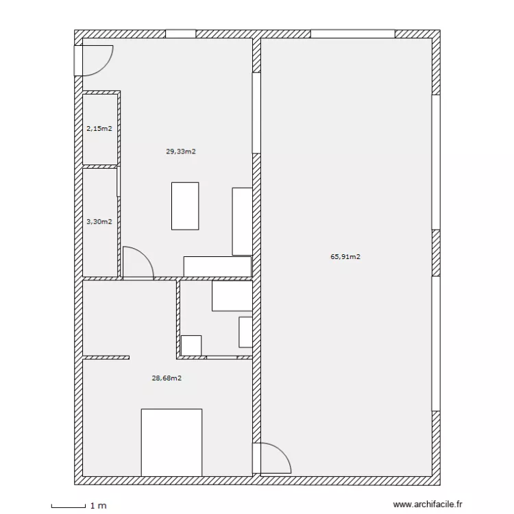 HAUT 22. Plan de 