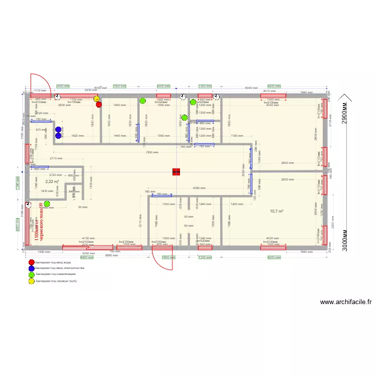 Alexandra. Plan de Alexandra. Plan de