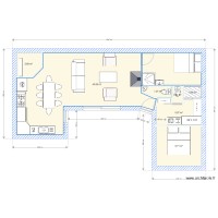 65 m2 projet maison U