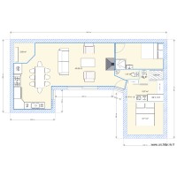 65 m2 projet maison U