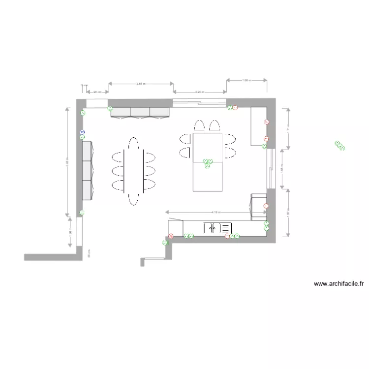 cuisine. Plan de cuisine. Plan de