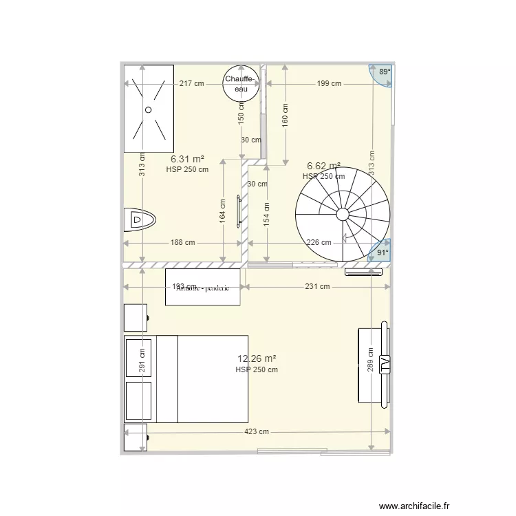 remise r&eacute;habilit&eacute;e. Plan de 
