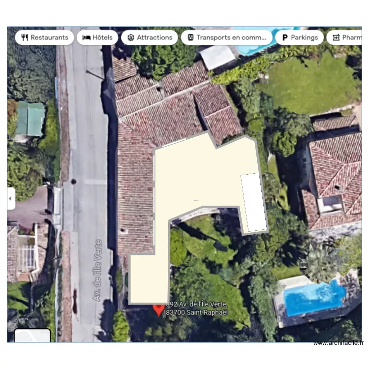 ile verte 6. Plan de 