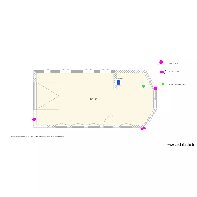 LAURENT SEYCHAL VILLEREST. Plan de 