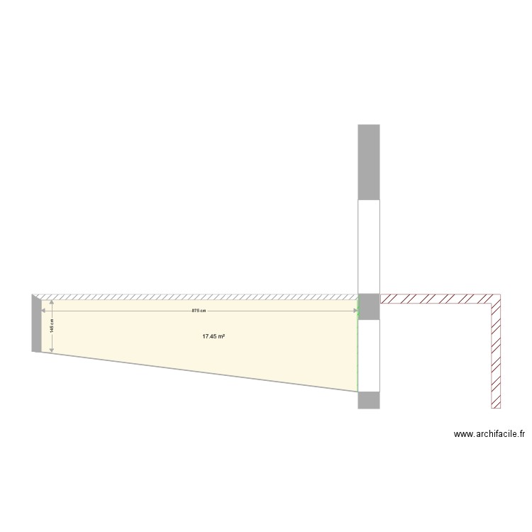 COUPE GARAGE COTE GAUCHE EXTERIEUR. Plan de 0 pièce et 0 m2