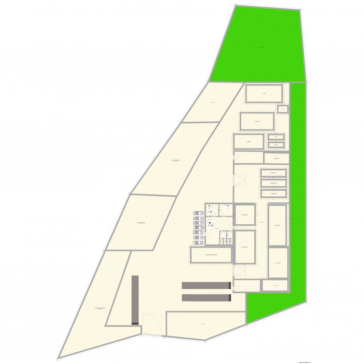 RIWAL LILLE surfaces. Plan de 0 pièce et 0 m2