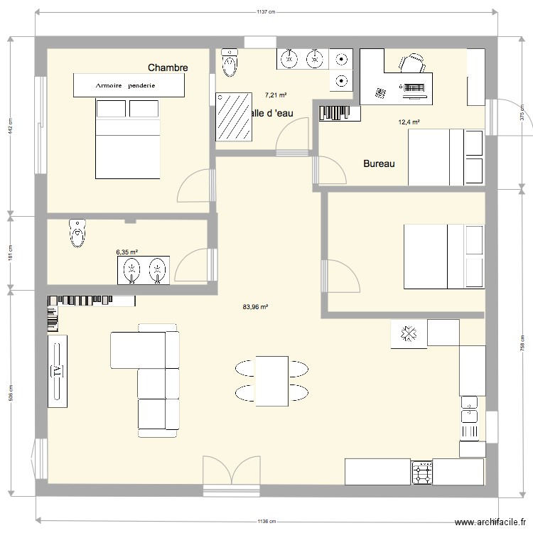 Plan Salah V3 . Plan de 0 pièce et 0 m2